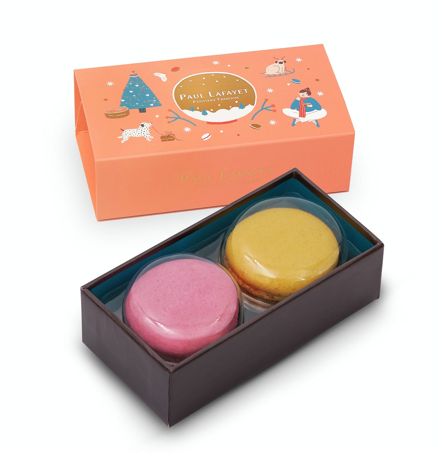 2023 聖誕馬卡龍禮盒（2件裝）Christmas Macaron Gift Box (2pcs)
