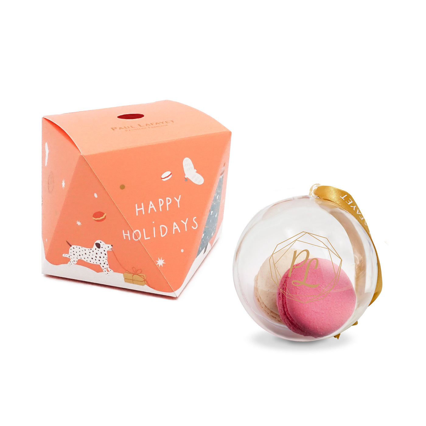 2023 聖誕馬卡龍水晶球（2件裝）Christmas Macaron Crystal Ball (2pcs)