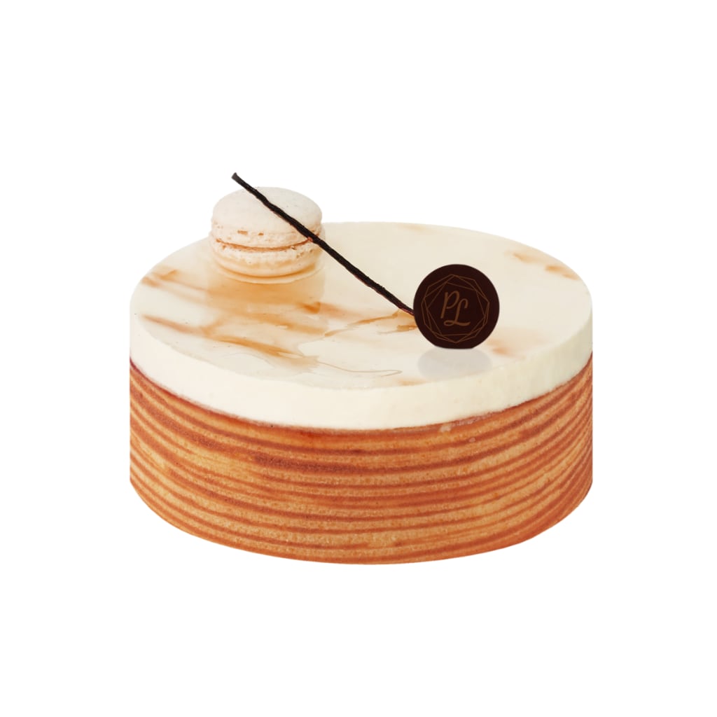 Crème Brûlée Cake - Delight Cake