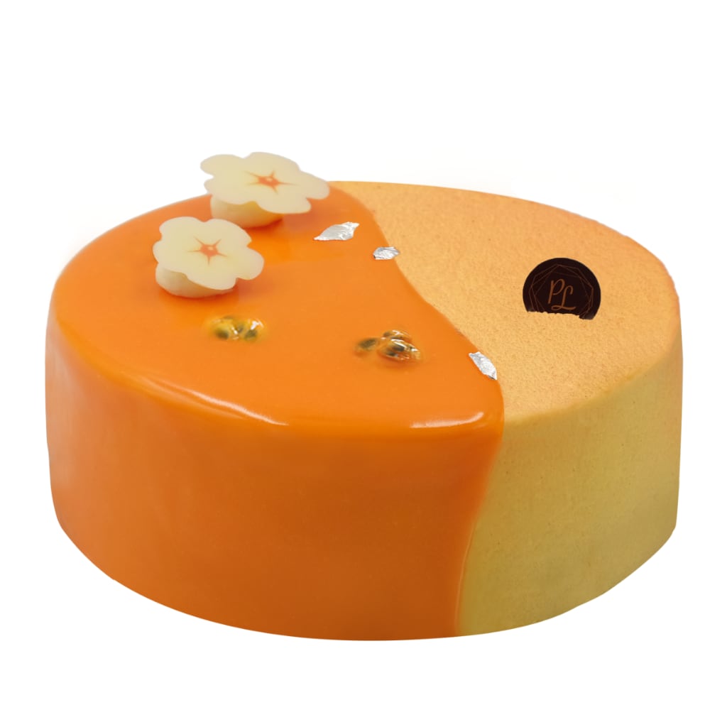 Mango Passionfruit Mousse Cake - Gourmet Cake