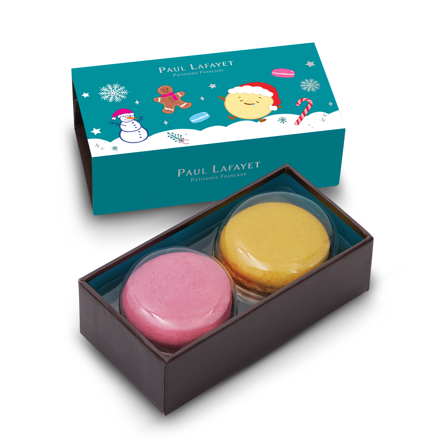 Christmas Macaron Gift Box (2pcs)