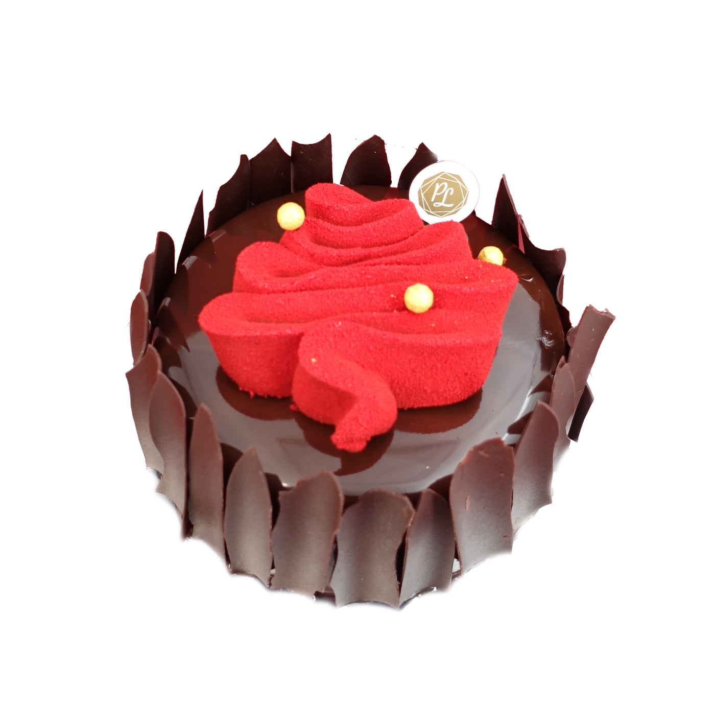 榛子朱古力聖誕樹蛋糕