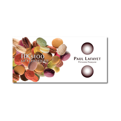 Paul Lafayet $10﻿0 現金禮券（買20得22）