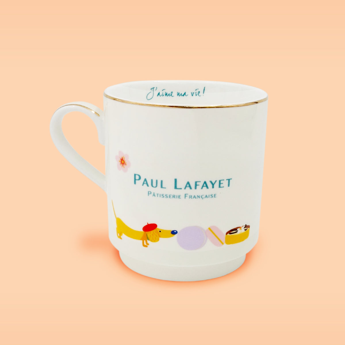 Paul Lafayet Mug - Paris Lady