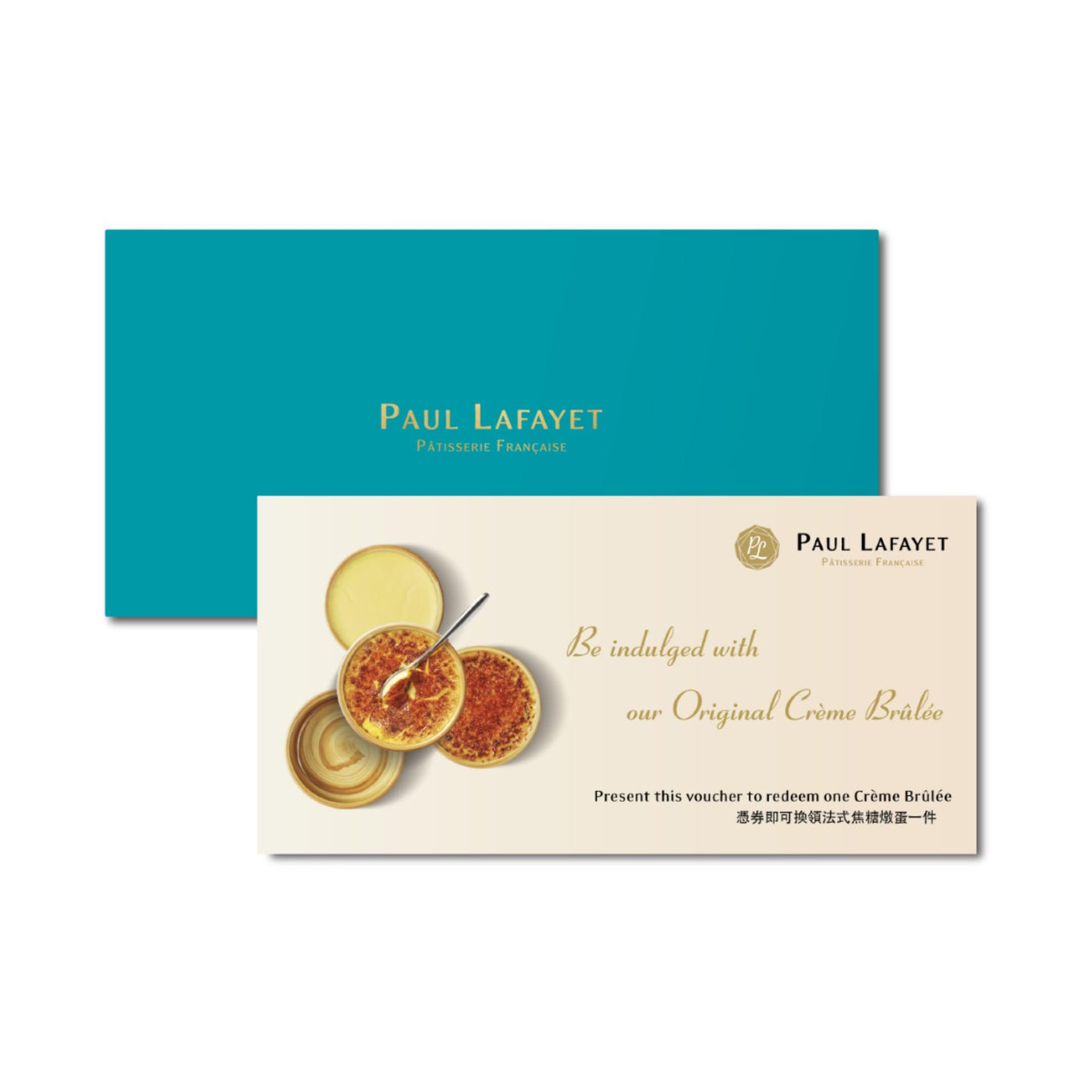 Crème Brûlée Voucher