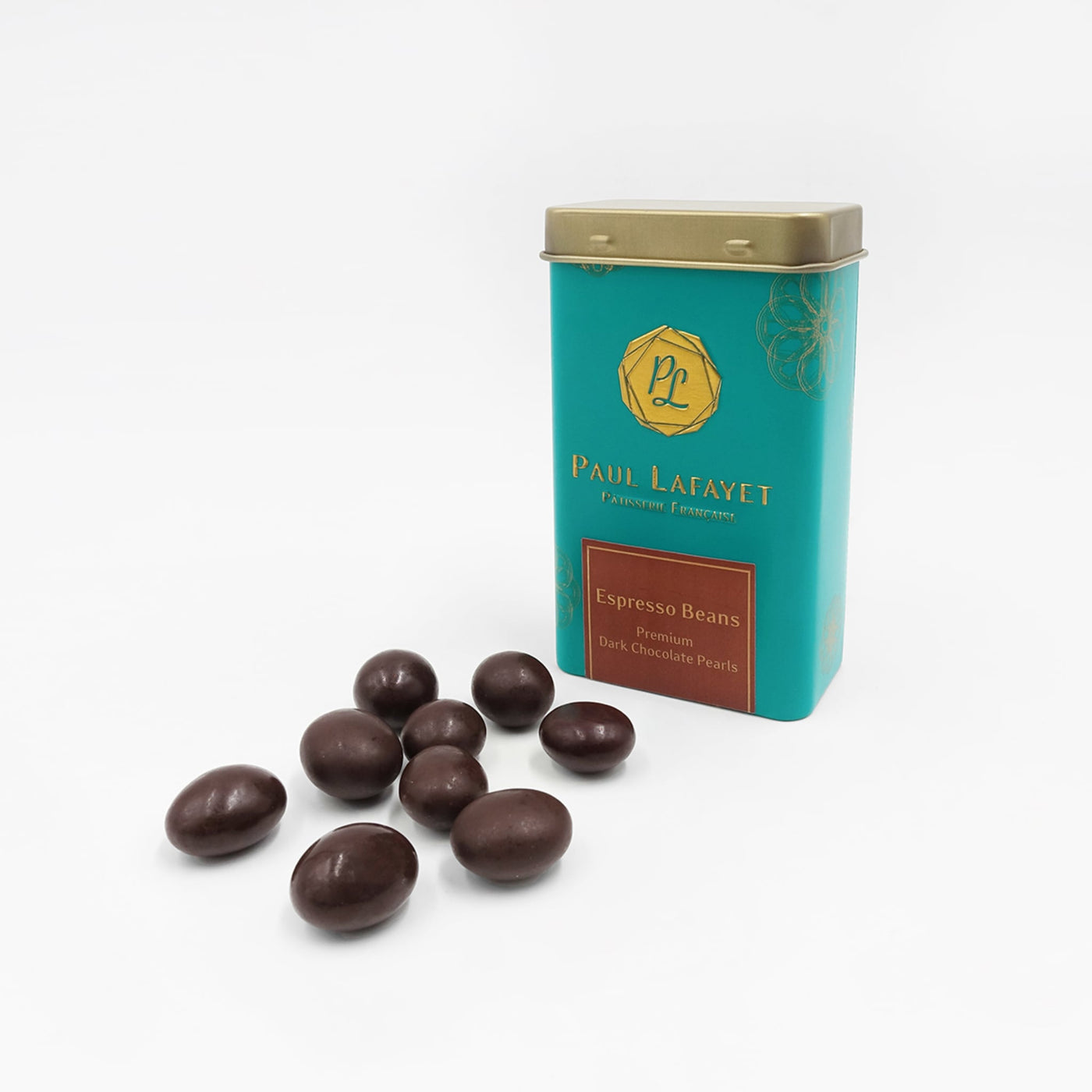 Premium Dark Chocolate Pearls - Espresso Beans